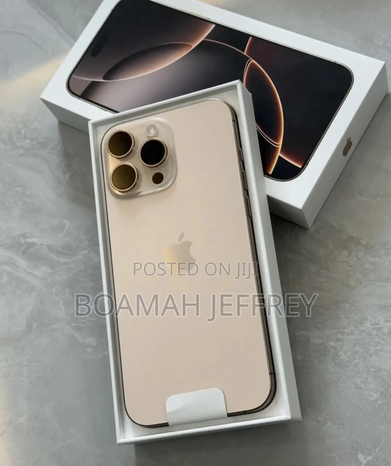 New Apple iPhone 16 Pro Max 256 GB Gold