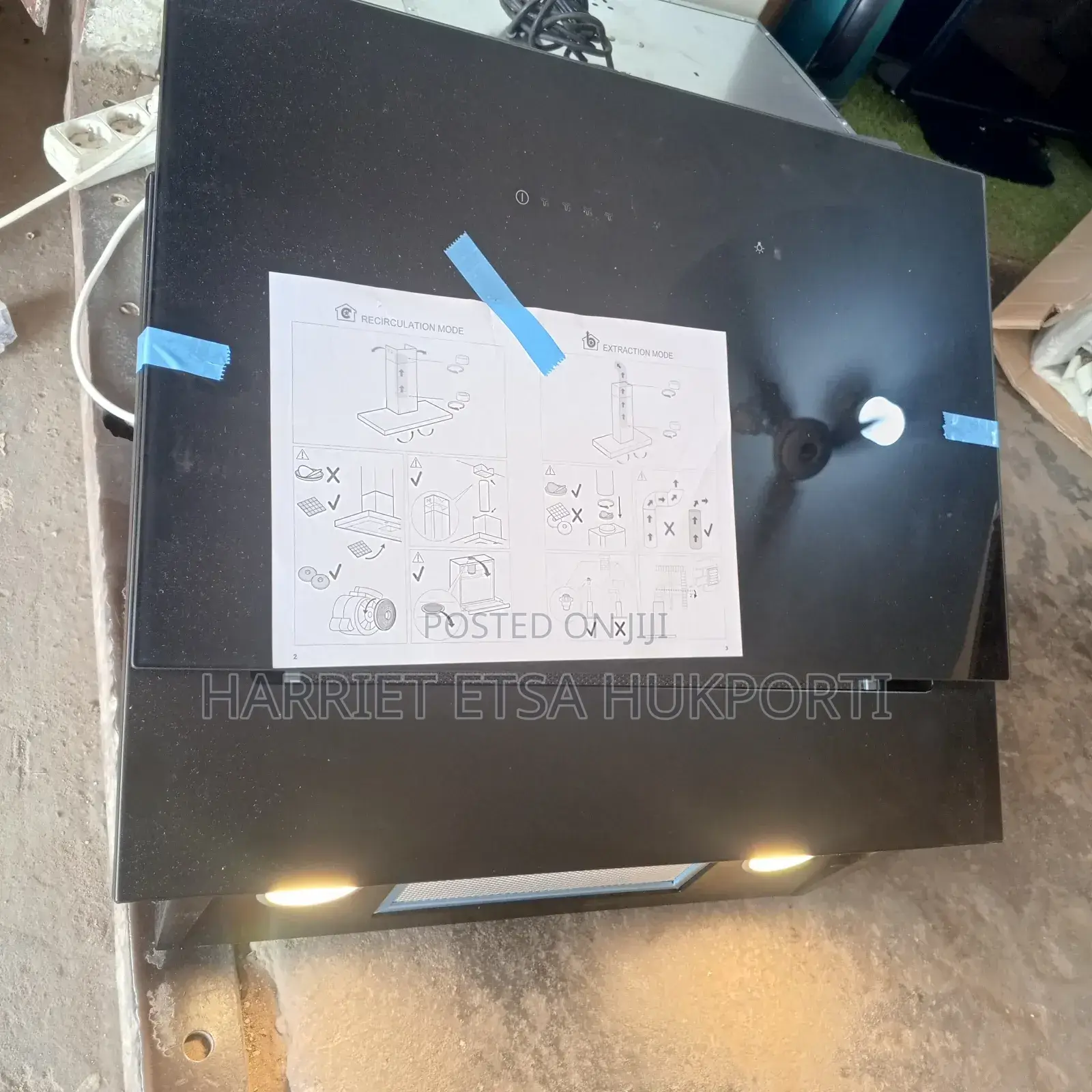 Brand New Electrolux Digital Touch Control Hood Extractor From France