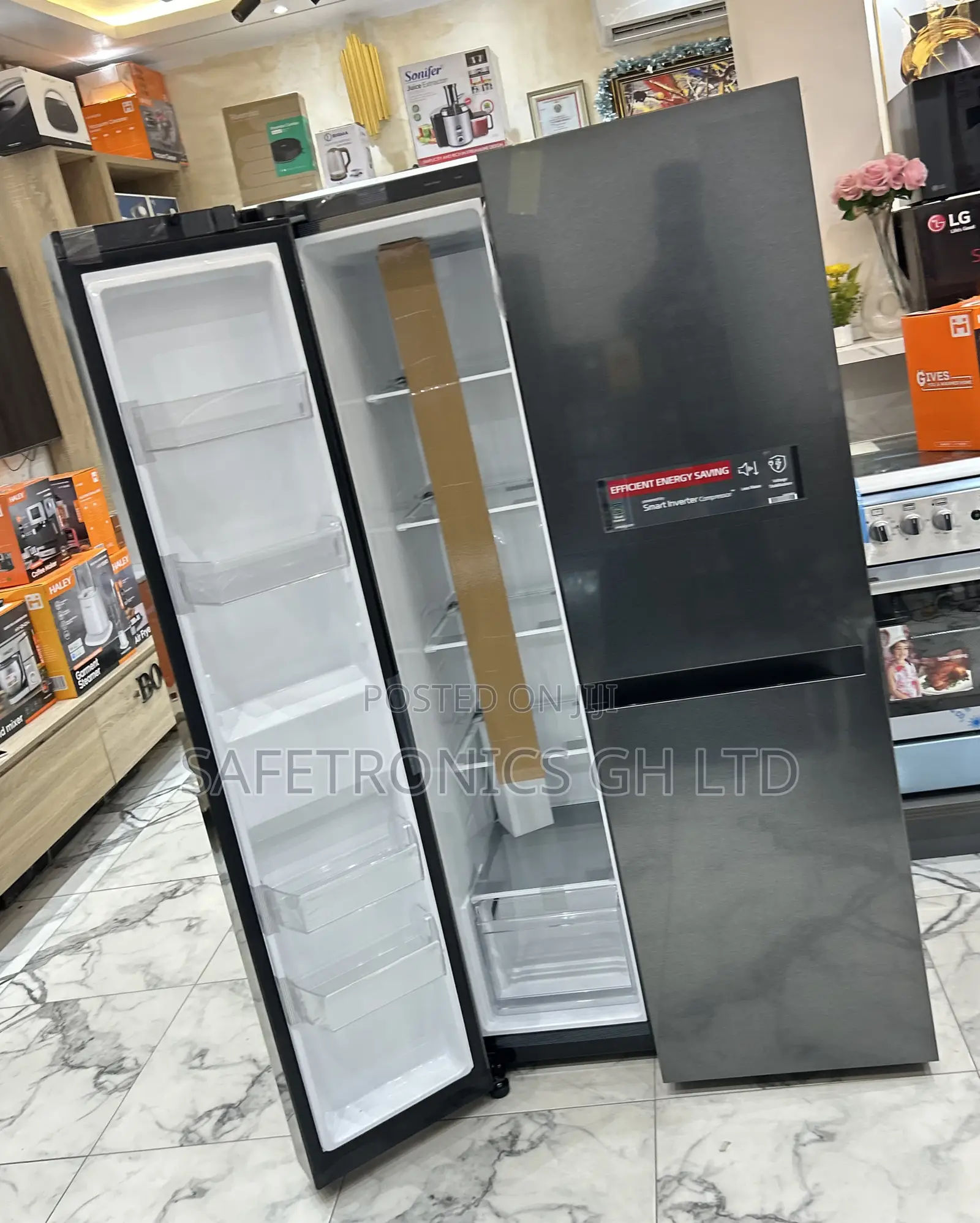 Durable Yet Quality Side by Side Lg 674l Gc-B257kqjw Fridge