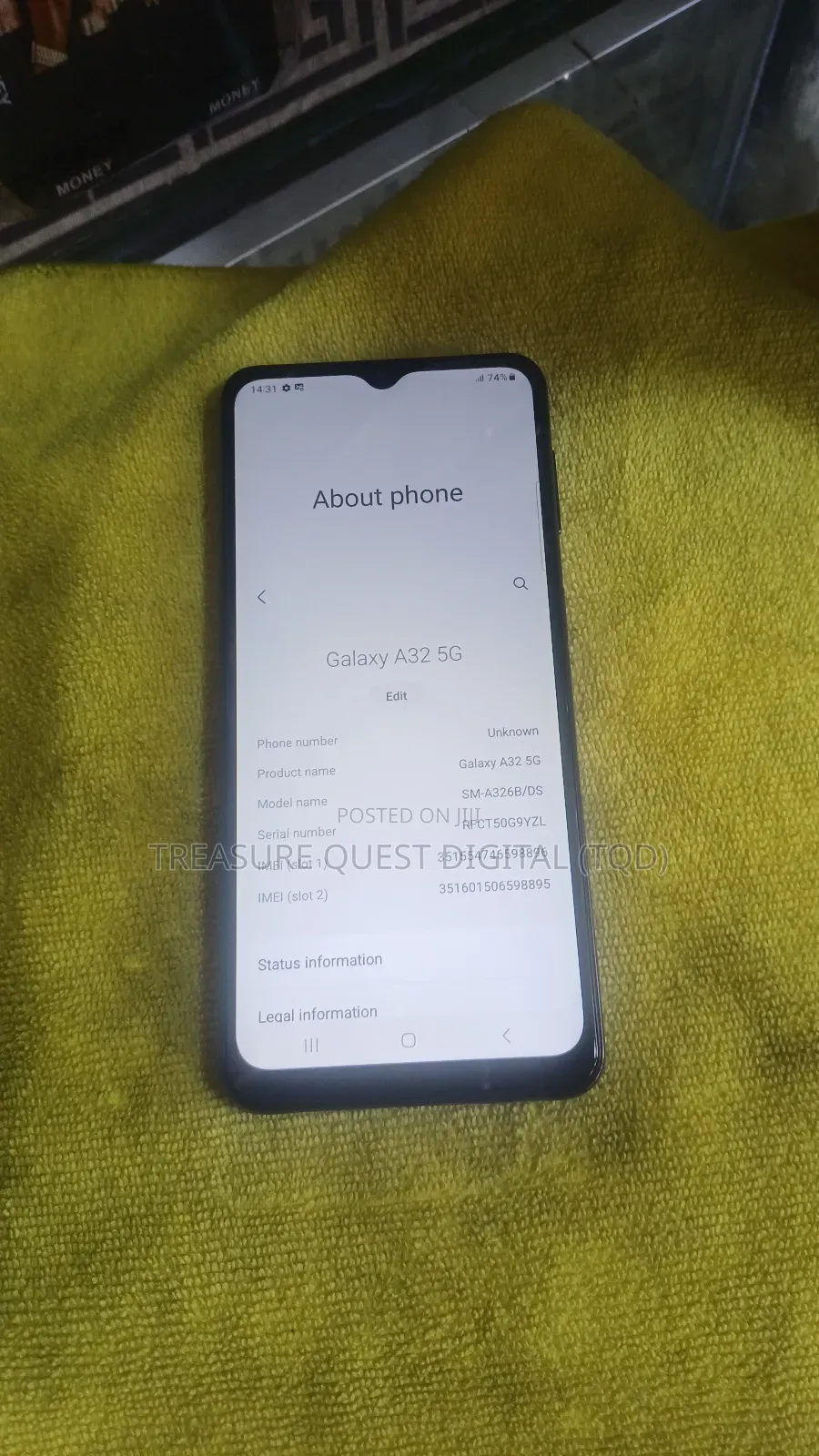 Samsung Galaxy A32 5G 64 GB Black