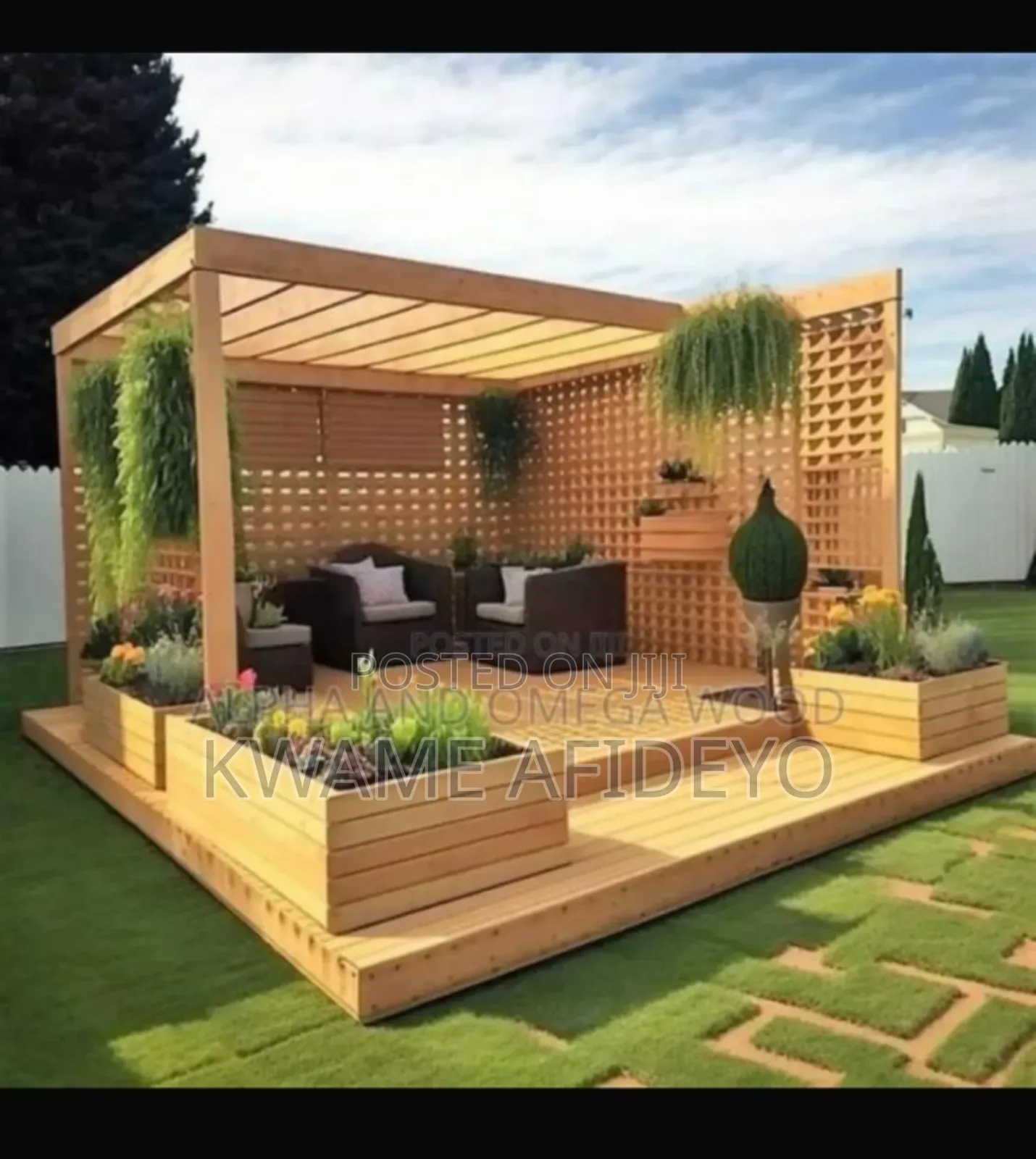 God'sway Carpentry Works - Pergola Works