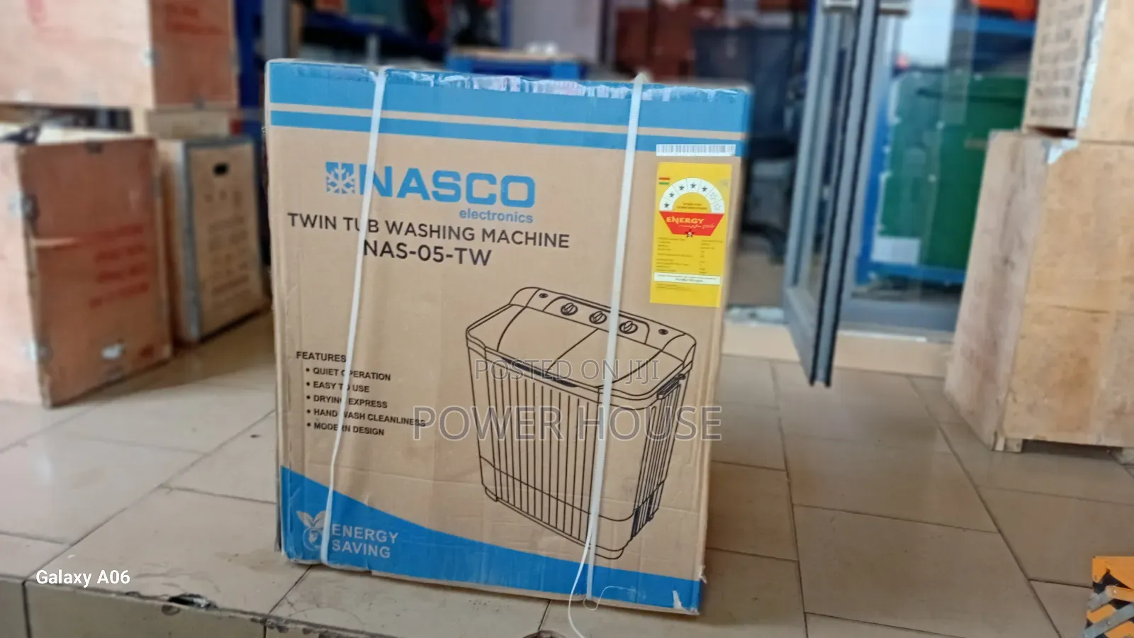 Nasco 5kg Twin Tub Washing Machine – Durable Efficient