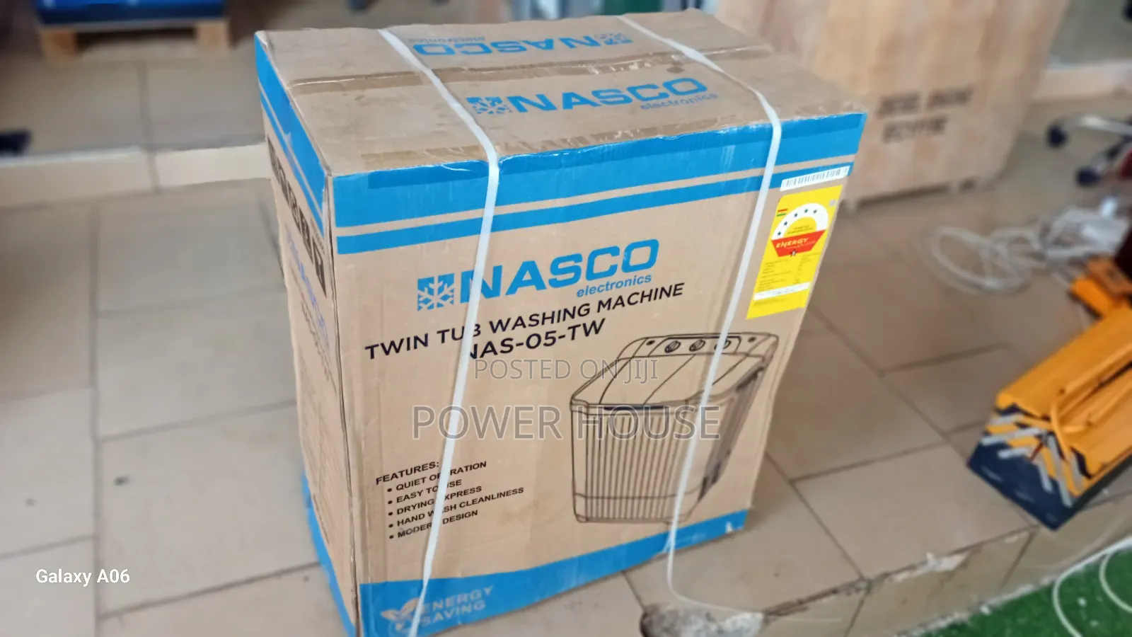 Nasco Twin Tub Washing Machine 5kg – Strong Performance