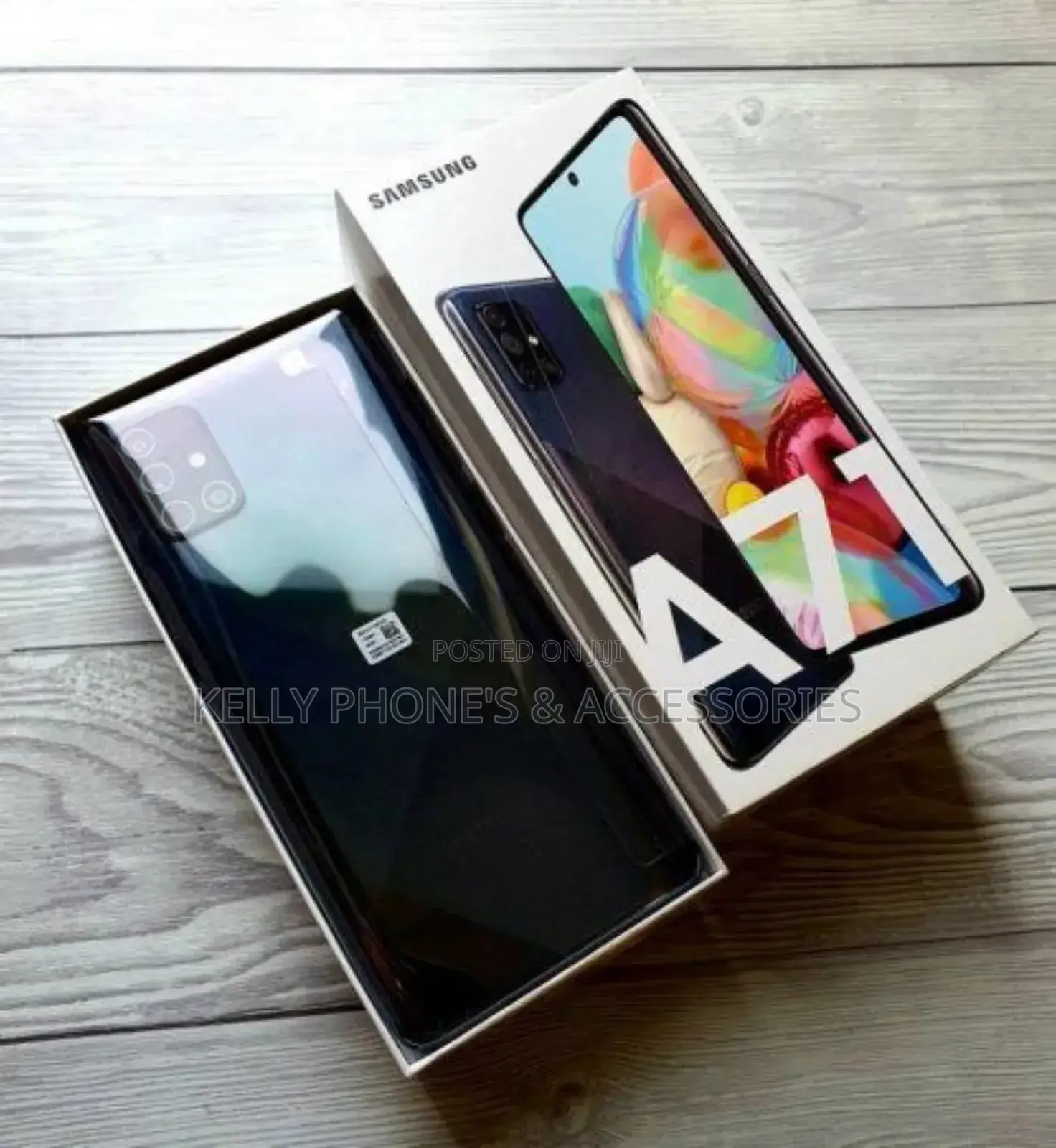 New Samsung Galaxy A71 128 GB Black