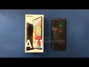 New Samsung Galaxy A71 128 GB Black