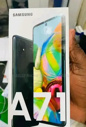 New Samsung Galaxy A71 128 GB Black
