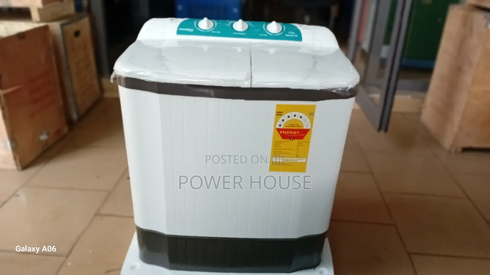 Compact Nasco 5kg Twin Tub Washing Machine