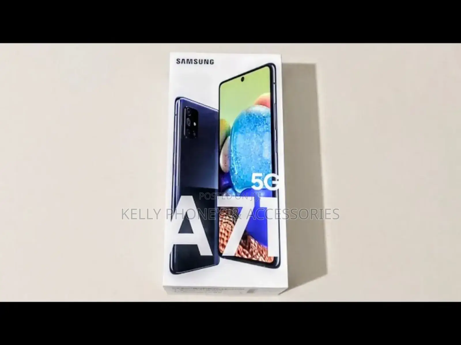 New Samsung Galaxy A71 128 GB Black