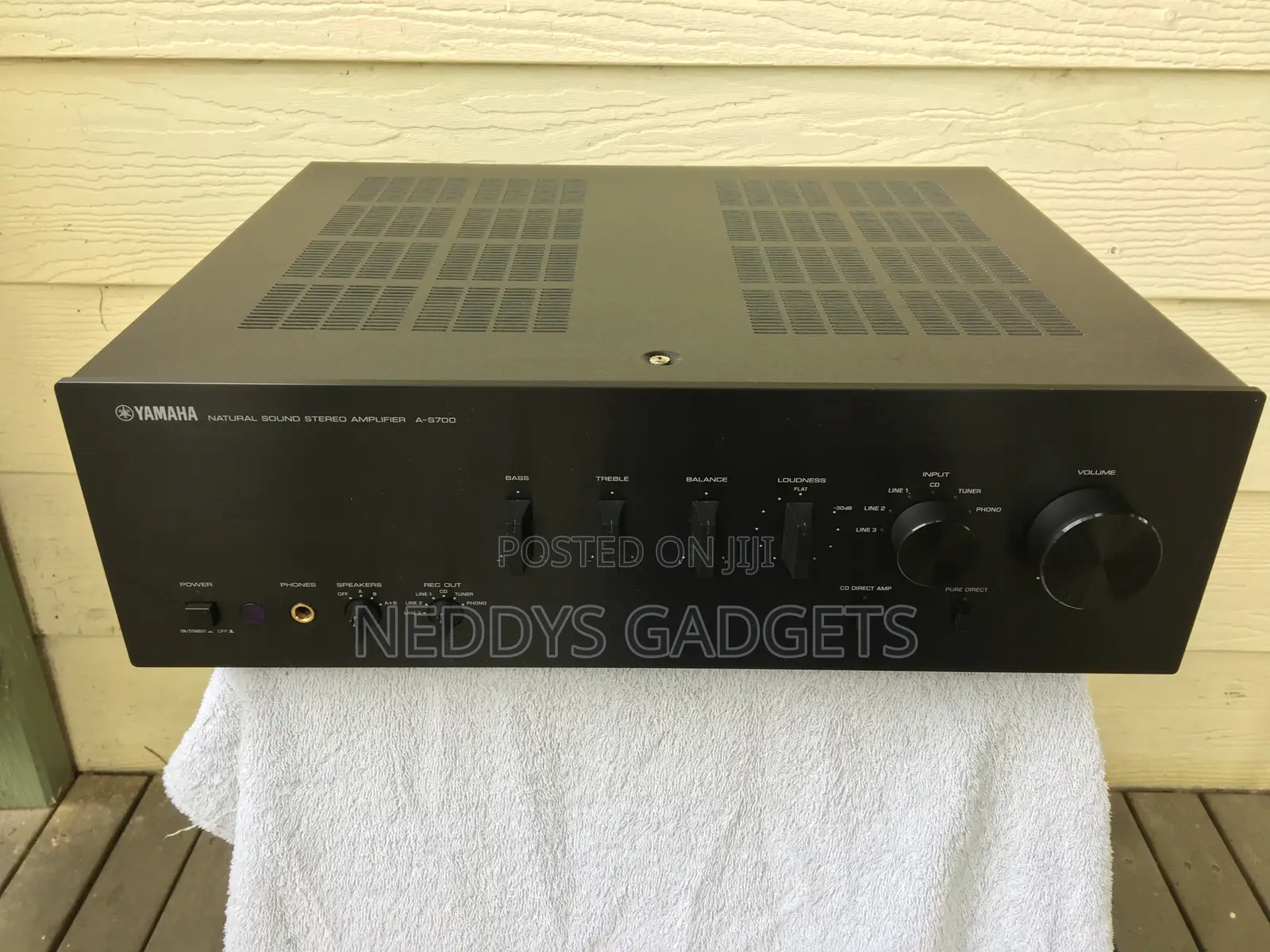 Yamaha a-S700 Stereo Integrated Amplifier - Black