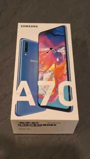 New Samsung Galaxy A70 128 GB Blue