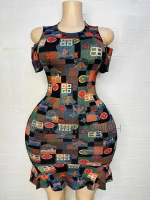 Open Arm Bodycon Dress