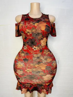 Open Arm Bodycon Dress