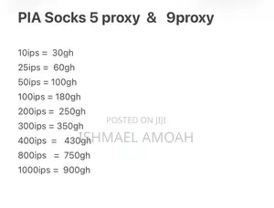 Socks 5 Proxy Refill