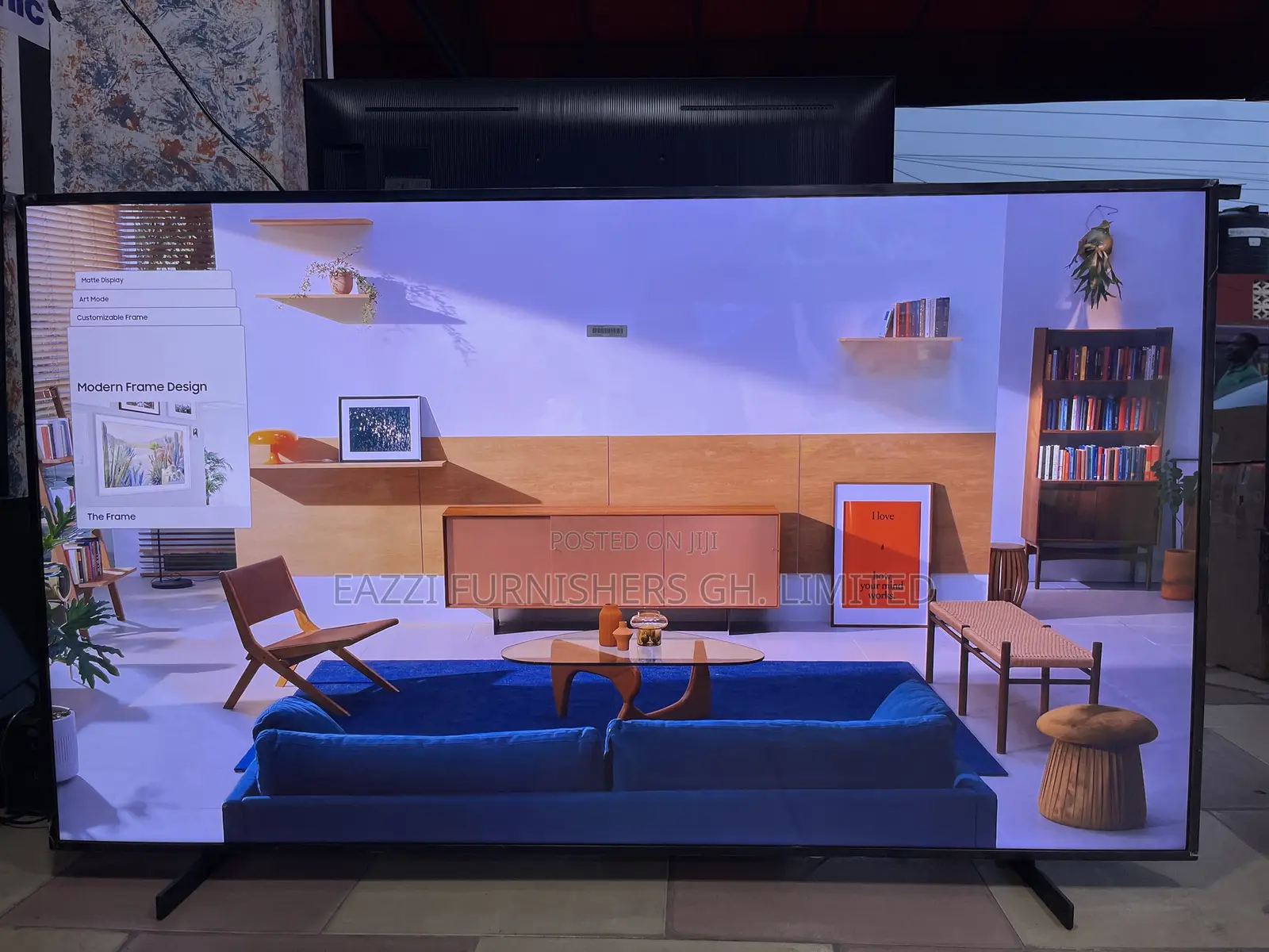 The Frame “ Samsung 65 Inches With Active at 120 Hz Uhd HDR Gaming Tv