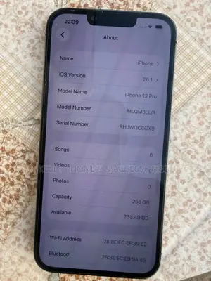 Apple iPhone 13 Pro 256 GB Black