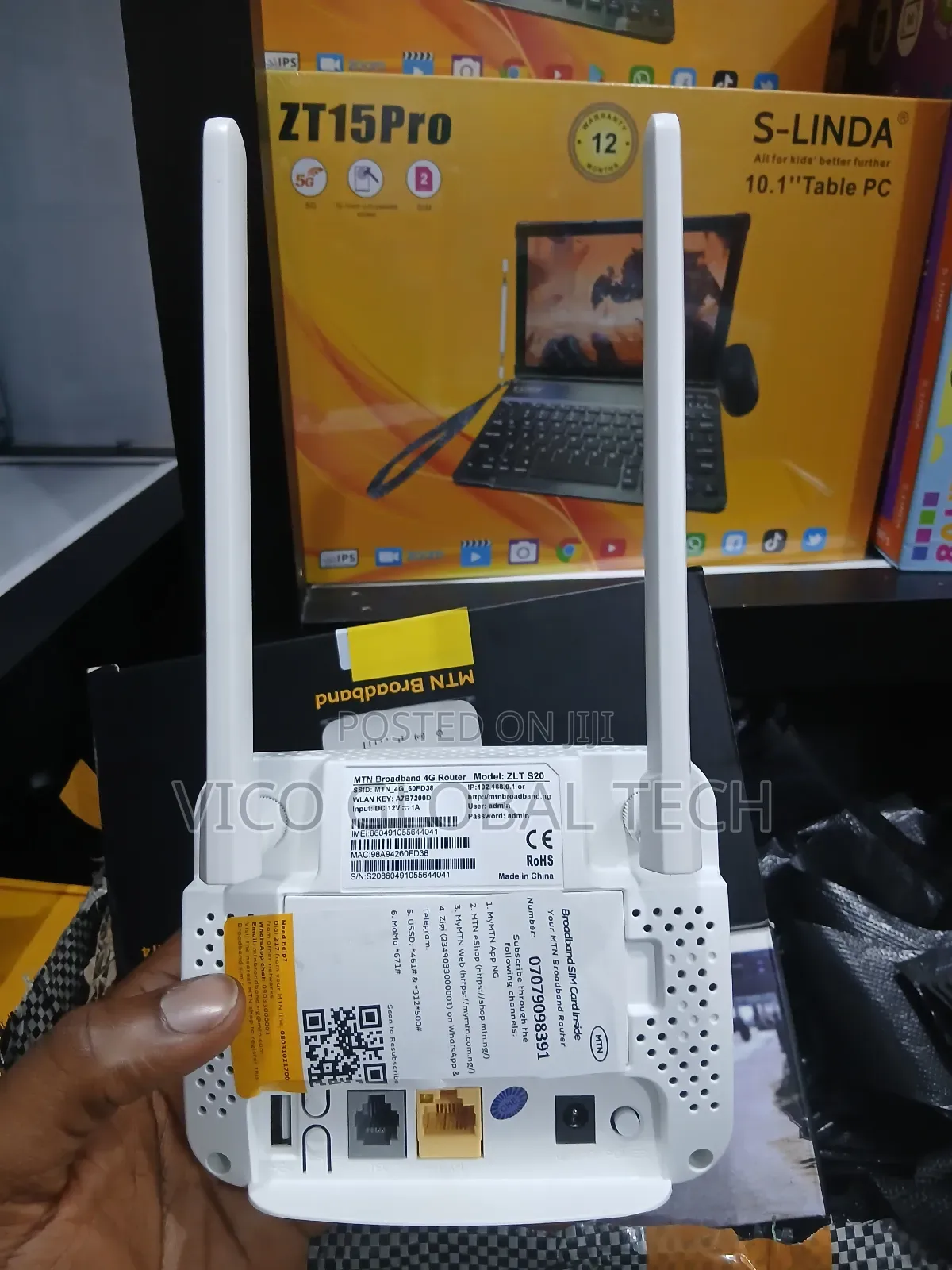 MTN Broadband Router Cat4