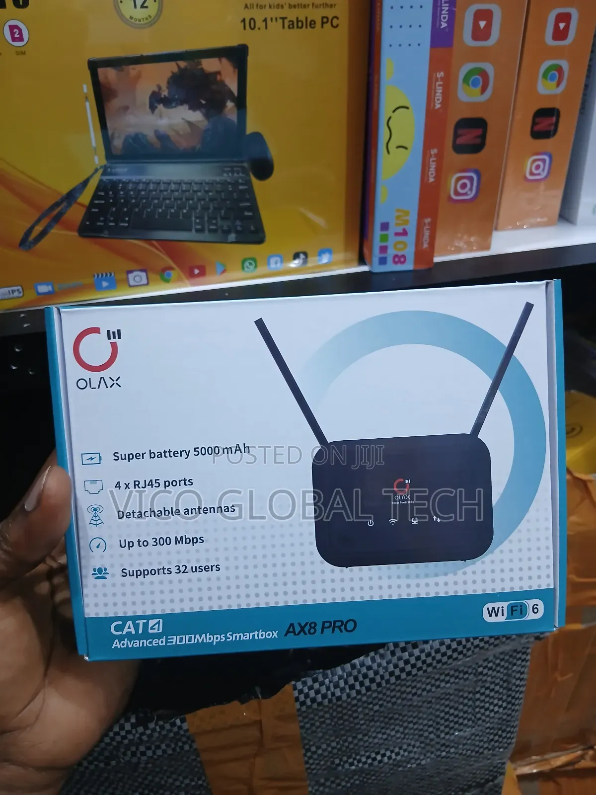 Olax 4g Ax8 Pro Sim Router