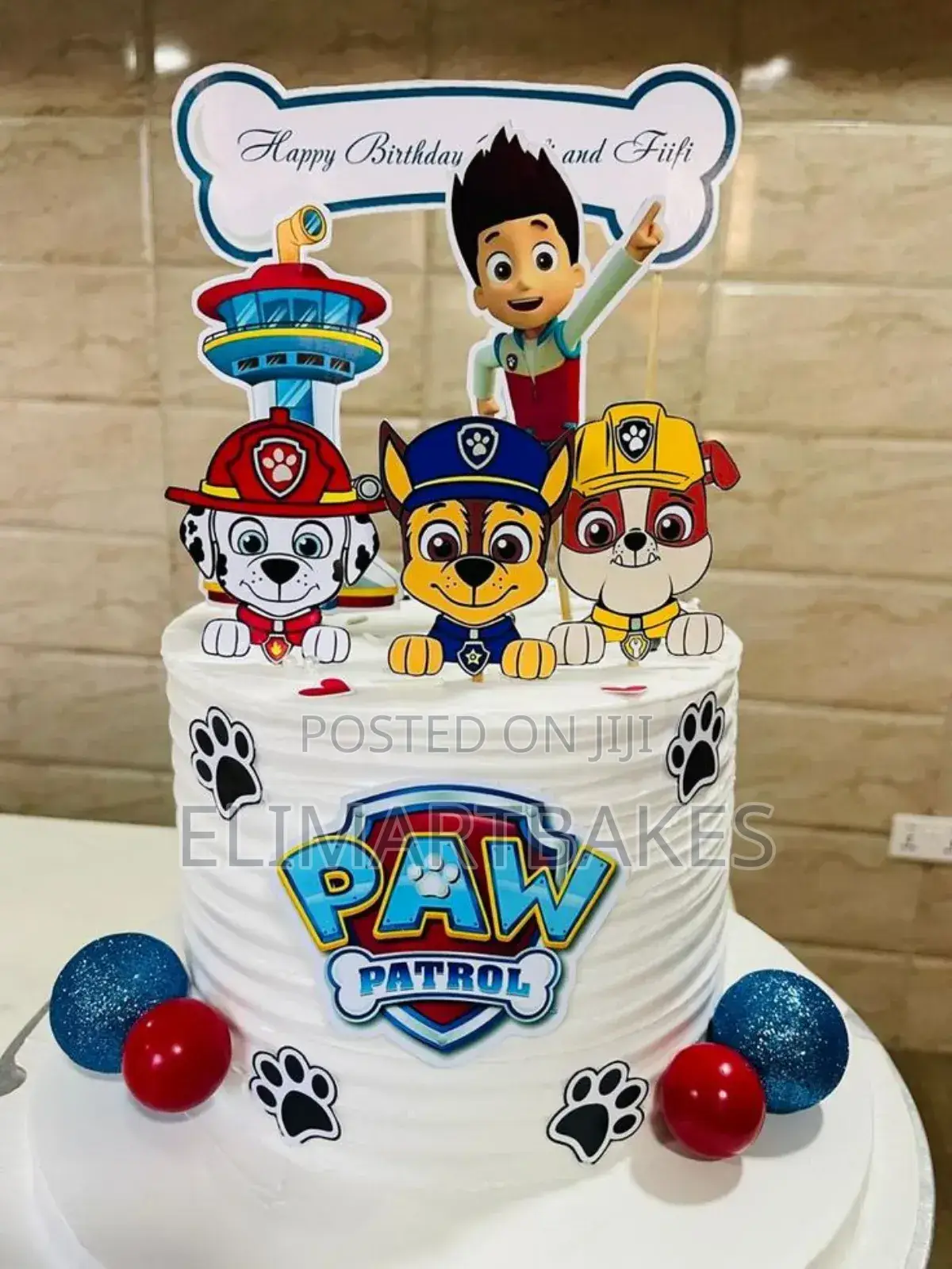 Cartoon Character Cake