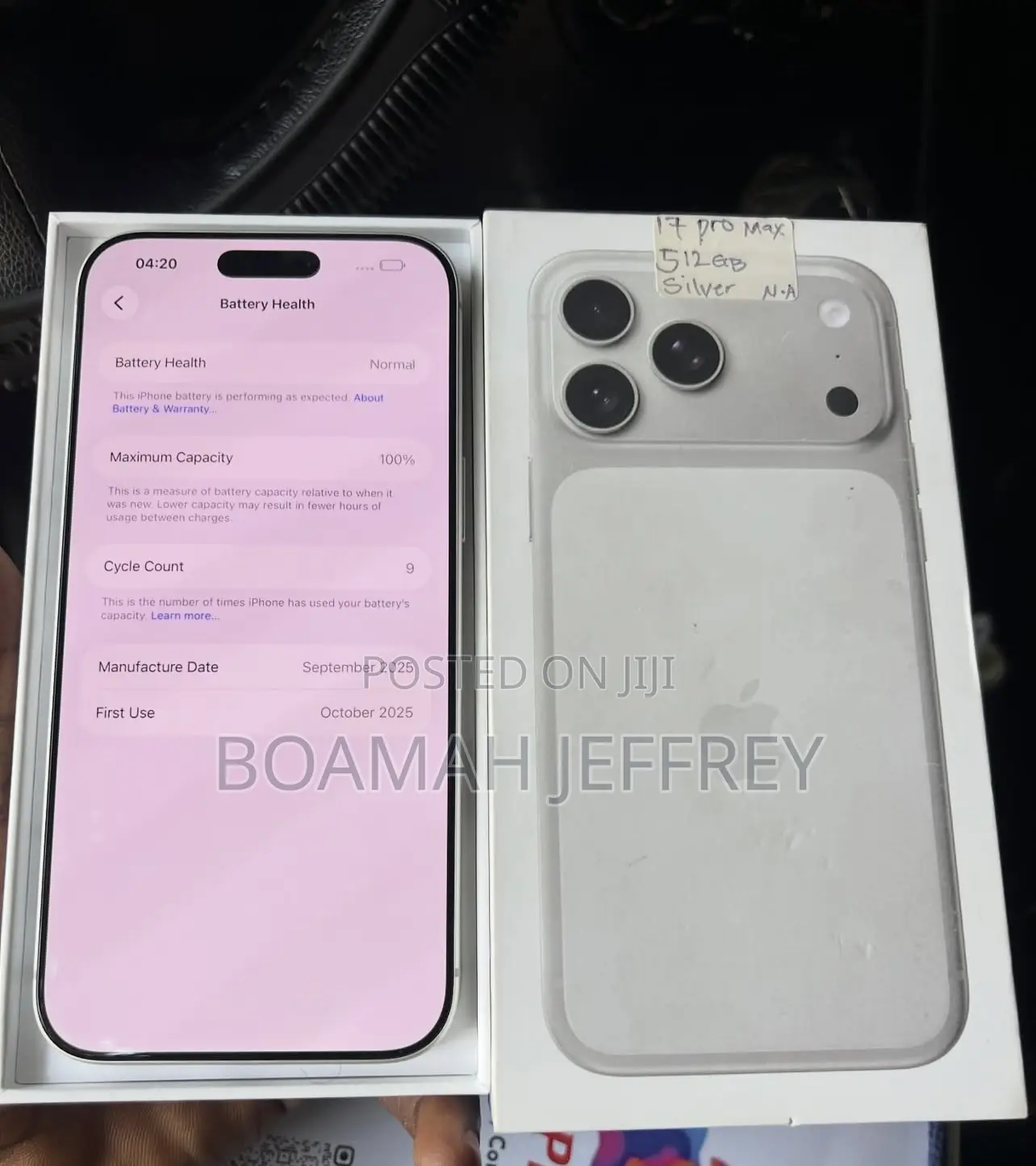 Apple iPhone 17 Pro Max 512 GB Silver