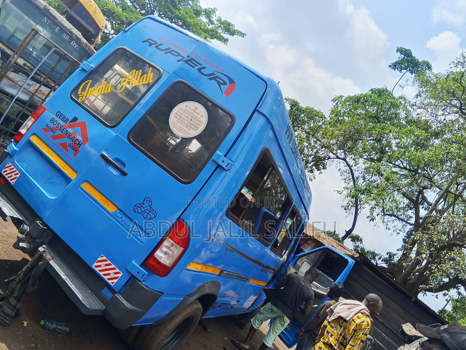 Mercedes-Benz Sprinter 2018 Orange