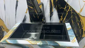 Double Nano Kitchen Sink With Tap & Accessories