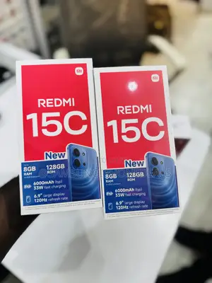 New Xiaomi Redmi 15C 4G 128 GB Blue