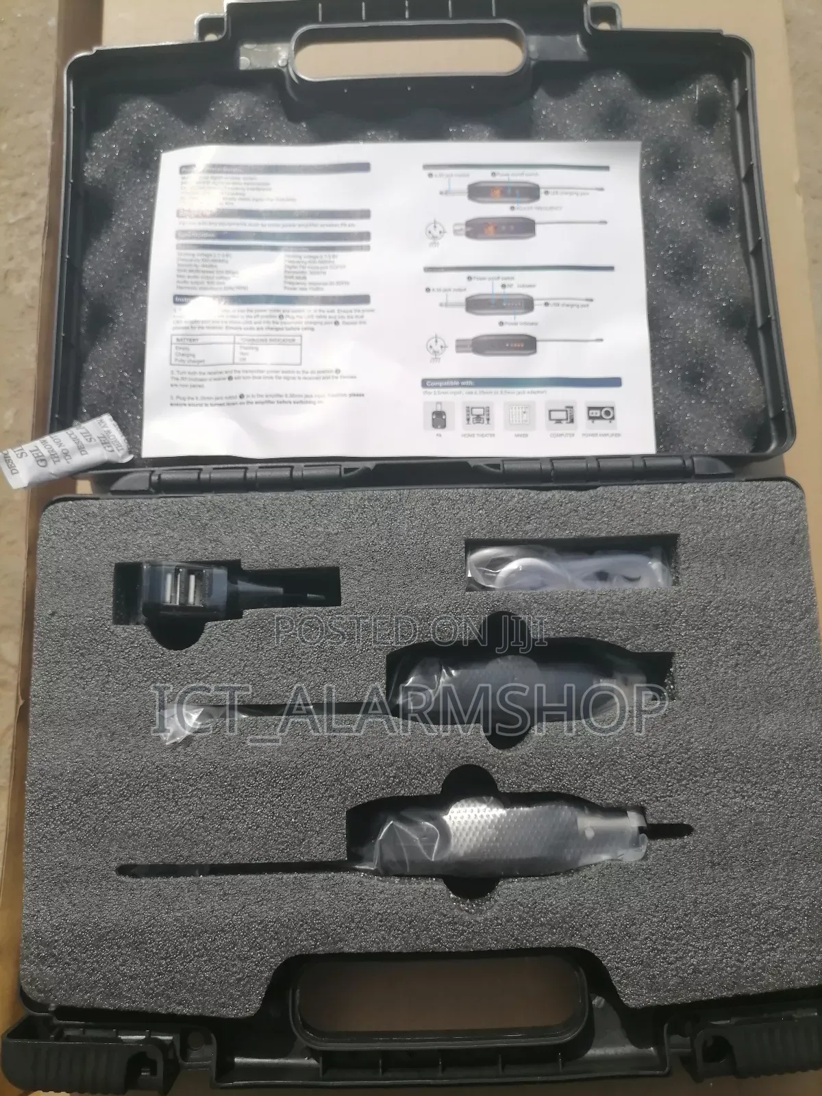 Wireless Microphone Uhf Adapter