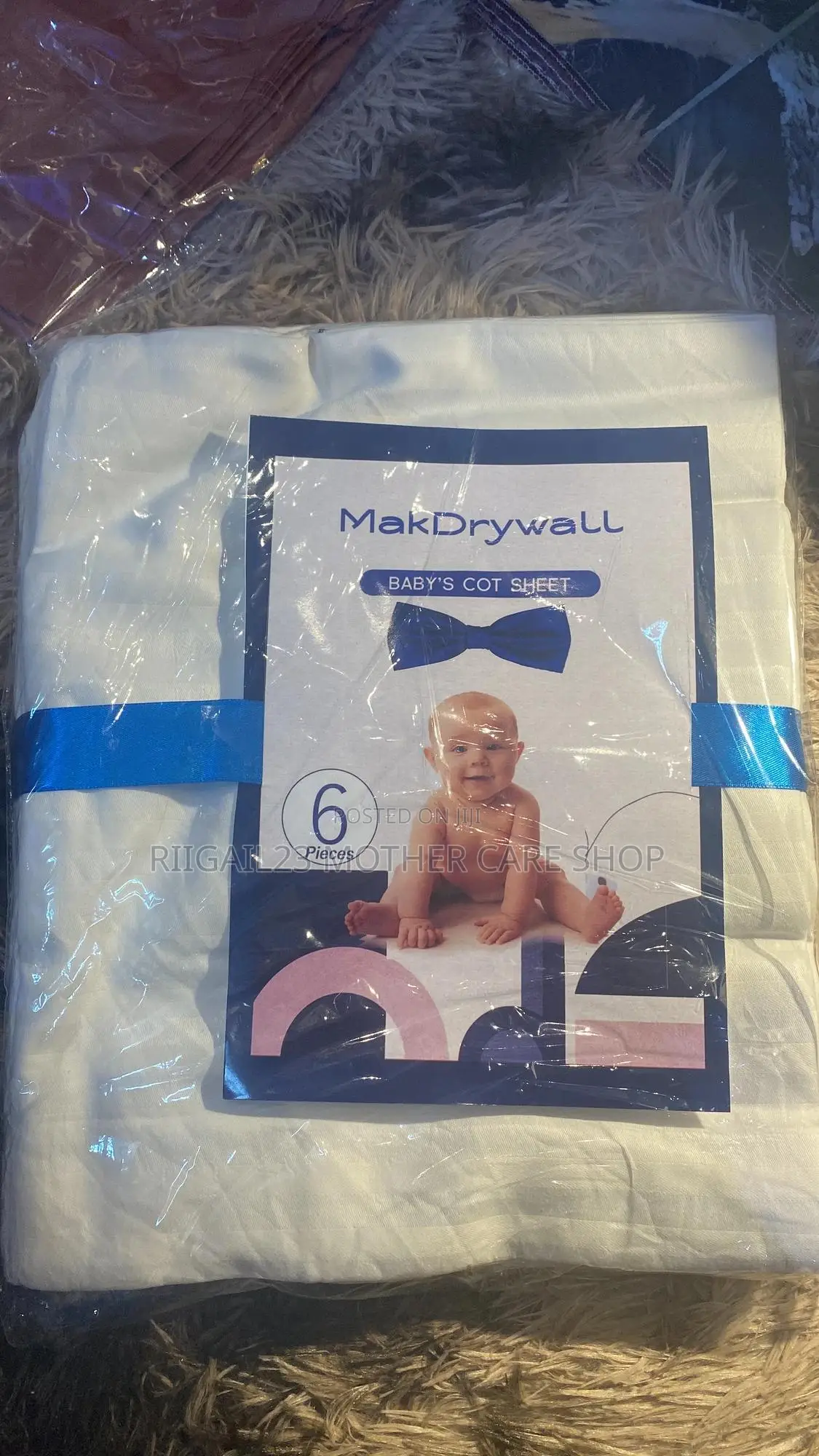 Baby Cot Sheet 6pcs