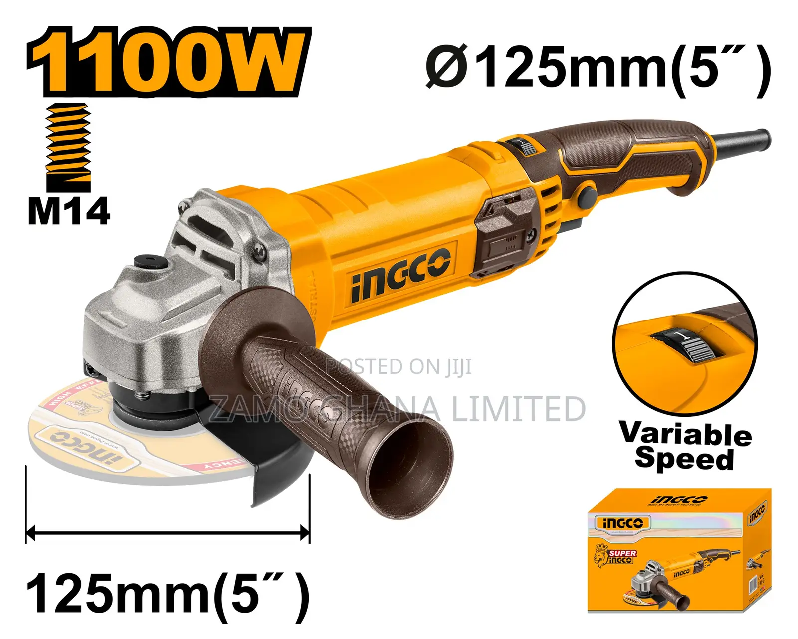 Angle Grinder 1100w - Ag
