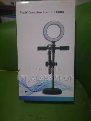 Live Video Voice Streaming Stand With Led Light