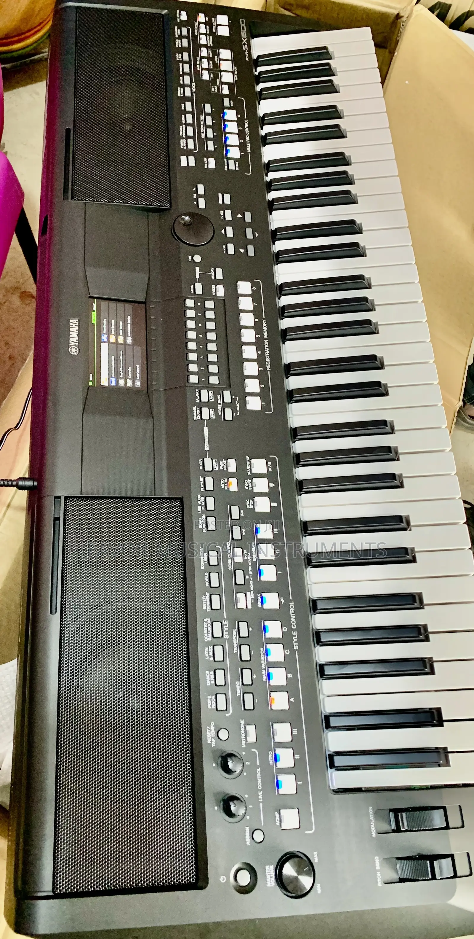 Yamaha PSR-Sx600 Keyboard