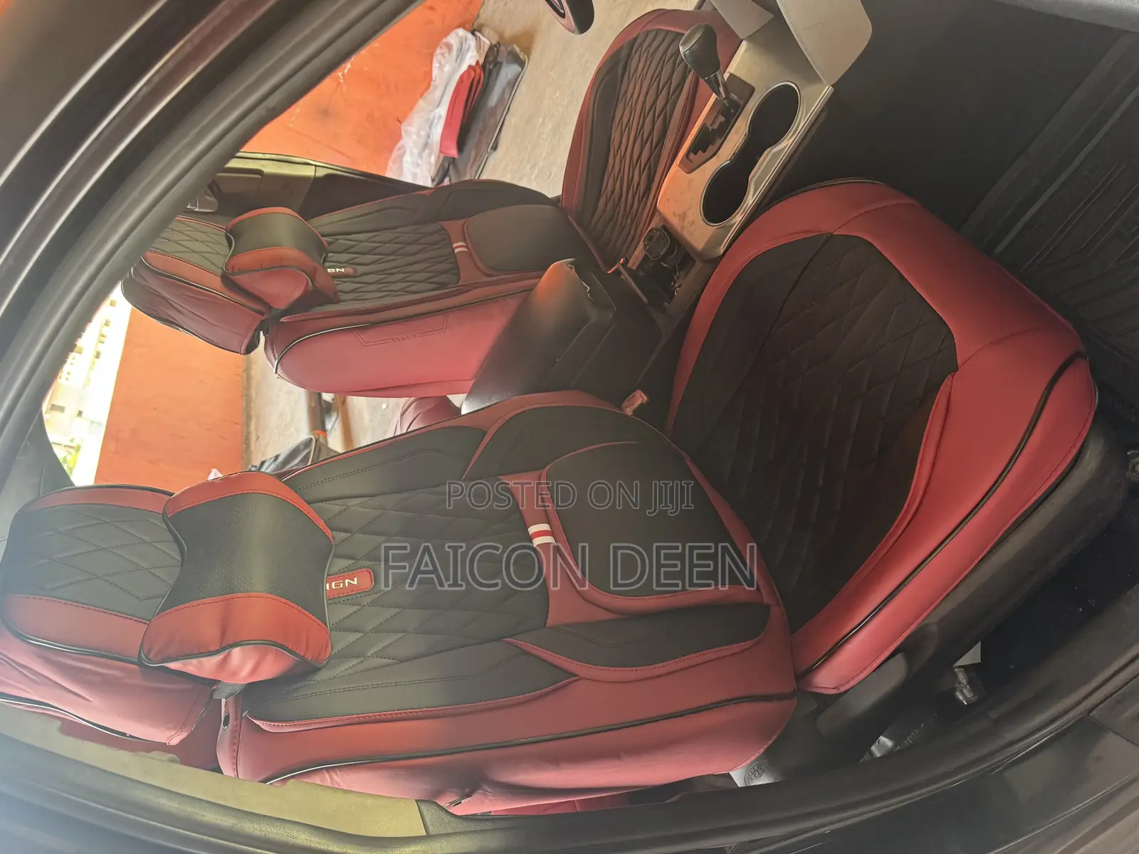 Luxury 5 Full Set Seater Original Leather Front and Back Covers
