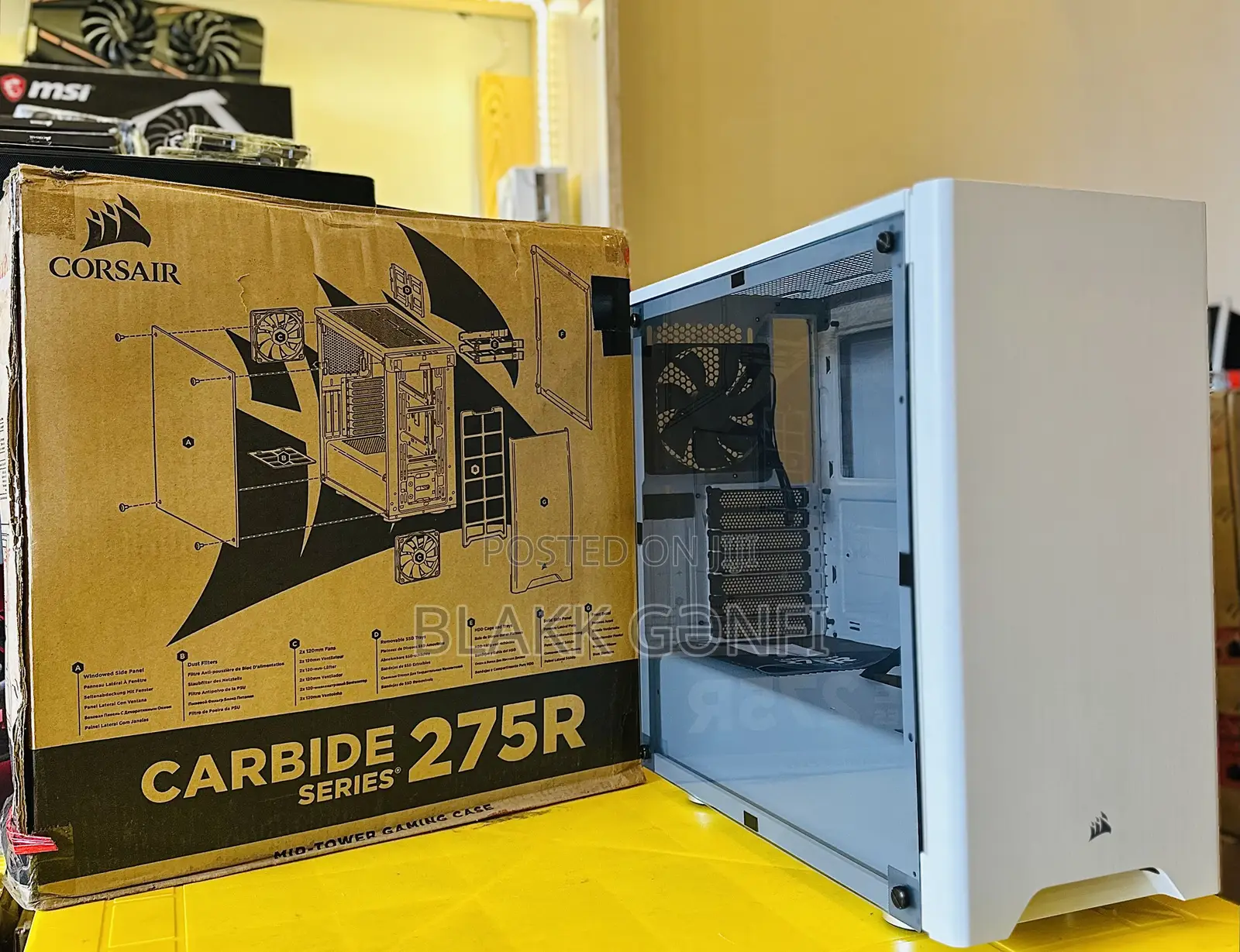 Corsair Carbide Series 275r White Gaming Case