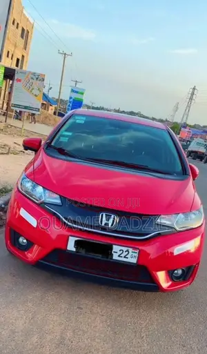 Honda Fit 2015 Red