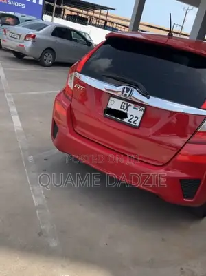 Honda Fit 2015 Red