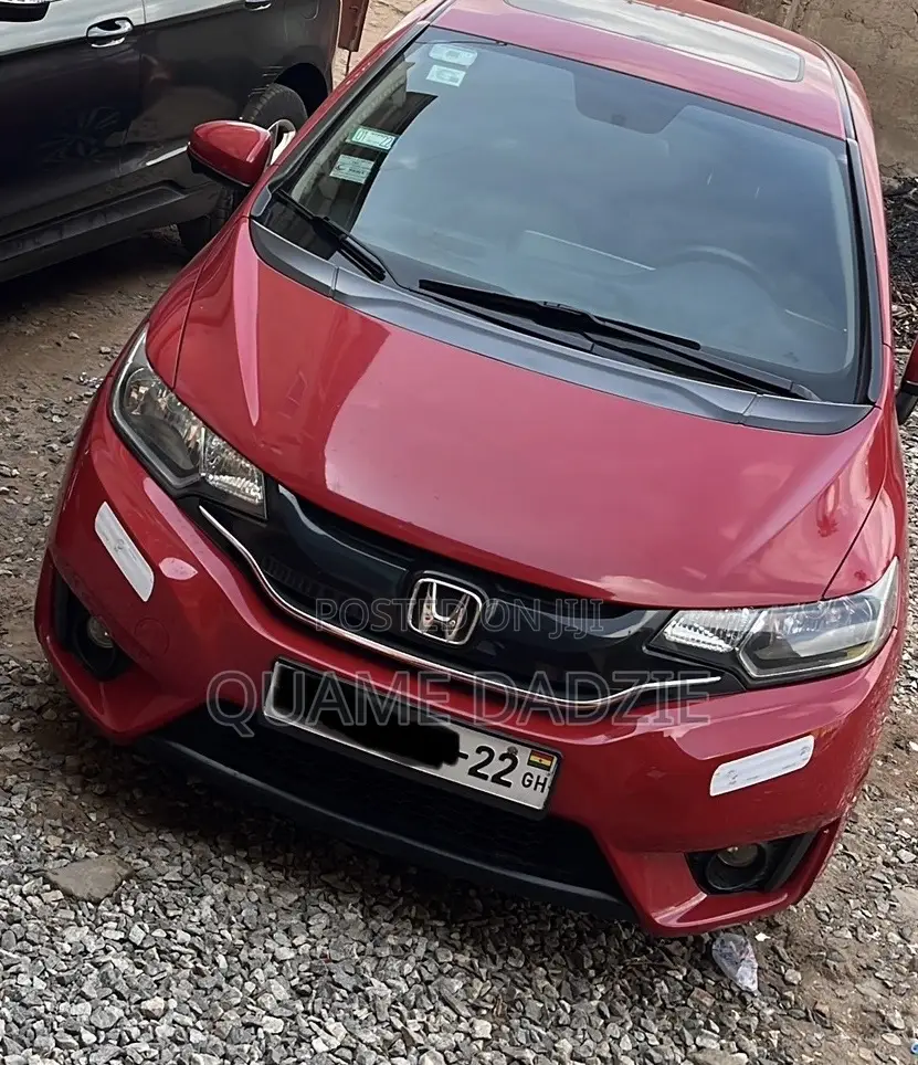 Honda Fit 2015 Red