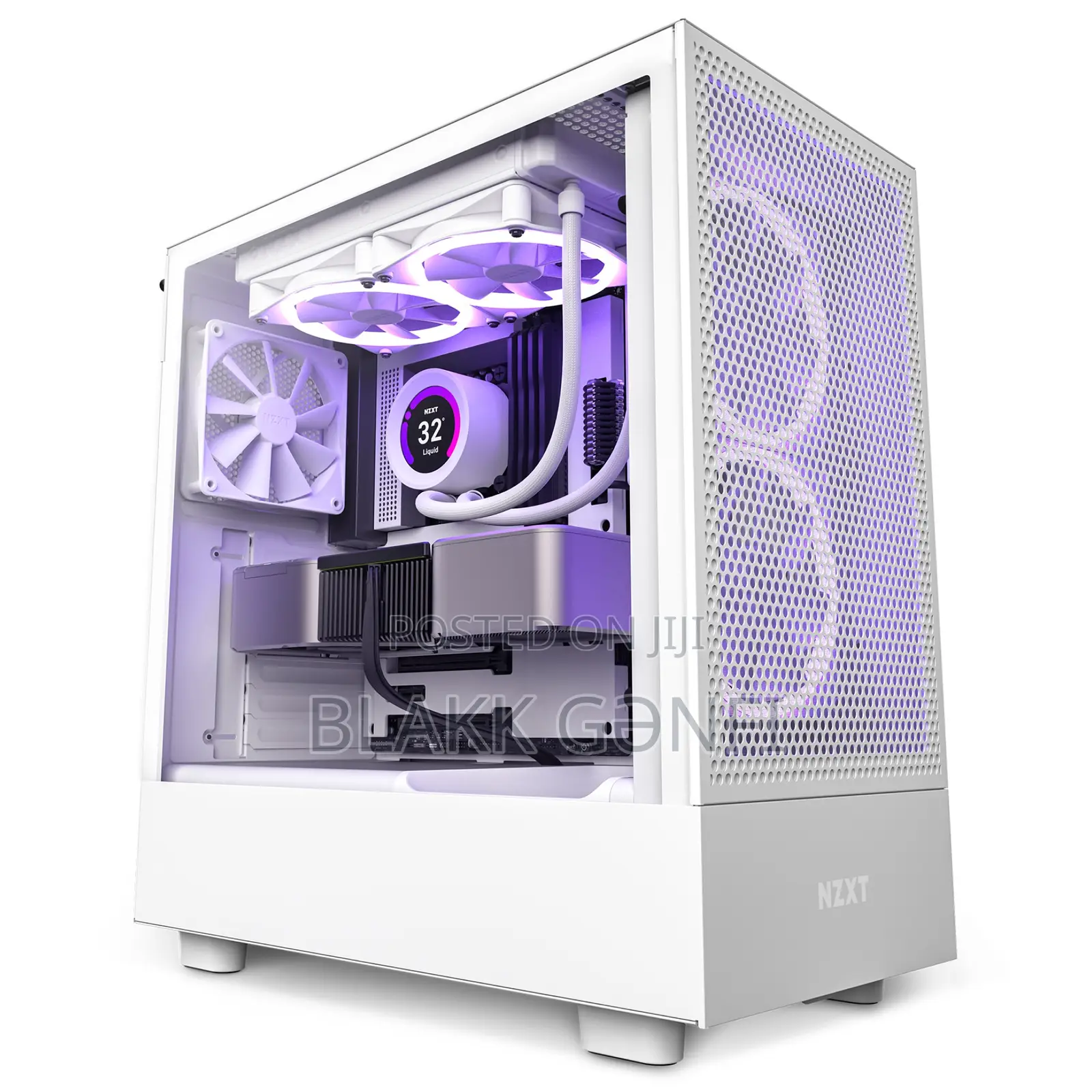 Nzxt H5 Flow 2022 White Gaming Case
