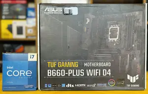 I7-13700kf 13th Gen Cpu + Asus Tuf B660 Wifi Board