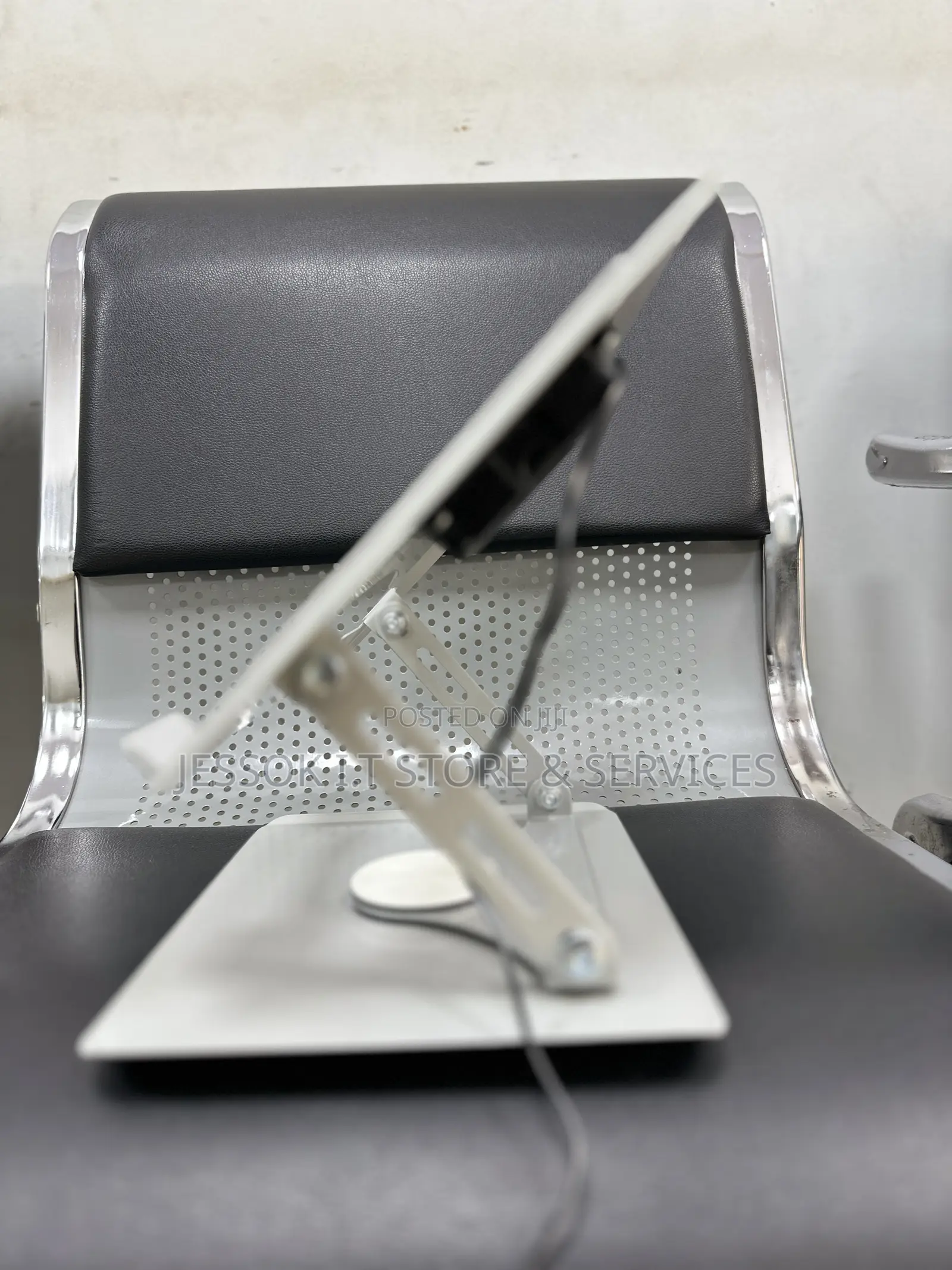 360 Rotating Metal Laptop Stand With Cooling Fan