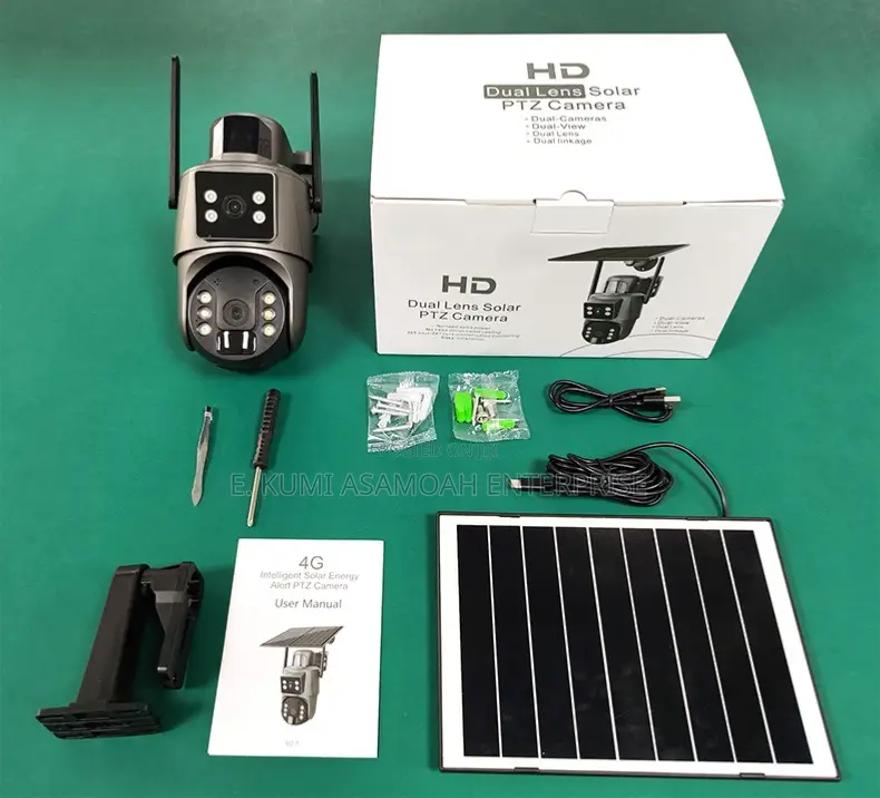 Ubox Solar Surveillance Camera 4g