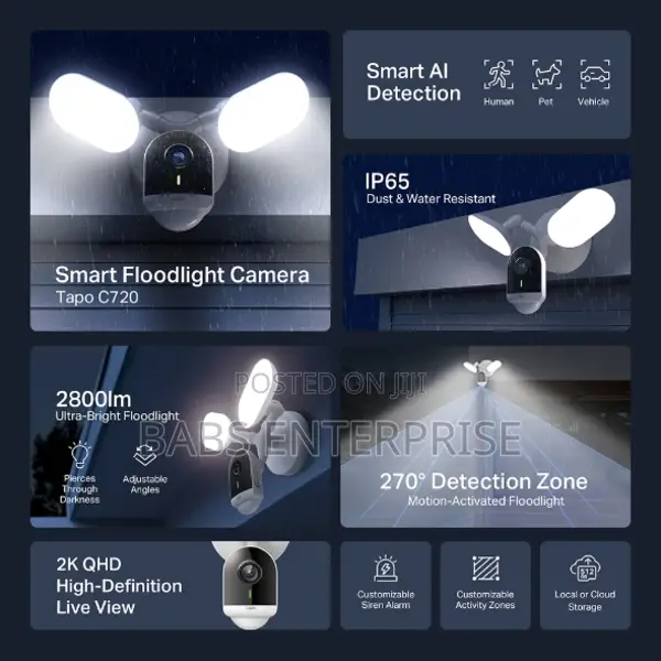 Tp-link Tapo C720 Smart Floodlight Camera