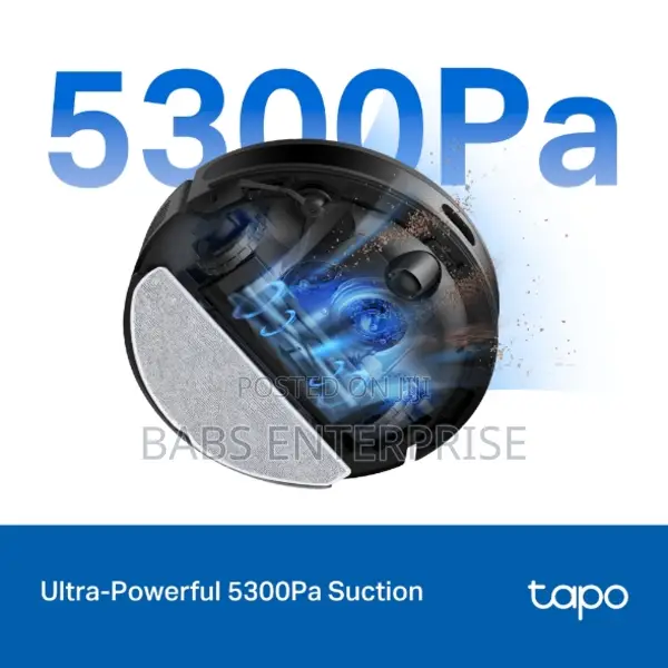 Tp-link Tapo Rv20 Max Plus Robot Vacuum Cleaner Mop Auto-empty Dock