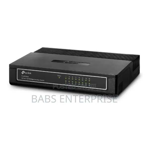 Tp-link Tl-sf1016d 16-port 10/100mbps Desktop Switch