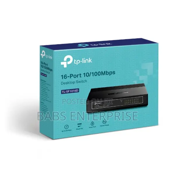 Tp-link Tl-sf1016d 16-port 10/100mbps Desktop Switch