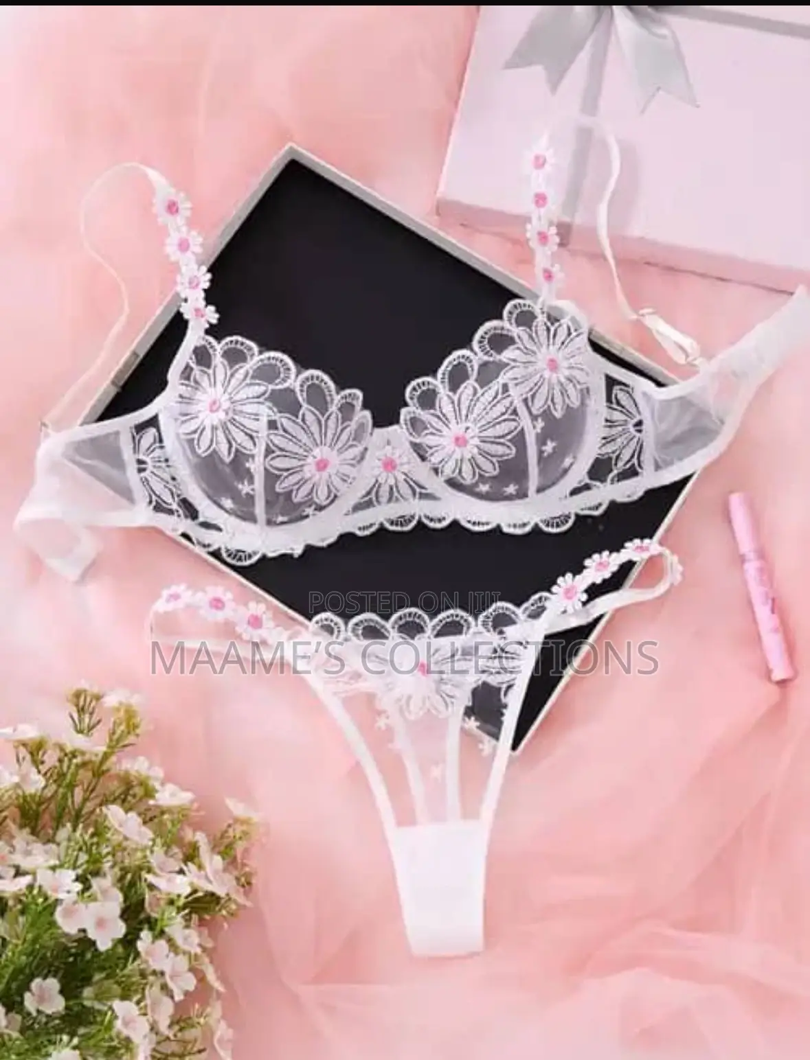 Sexy Lingeries Set Women’S Bra With Pant