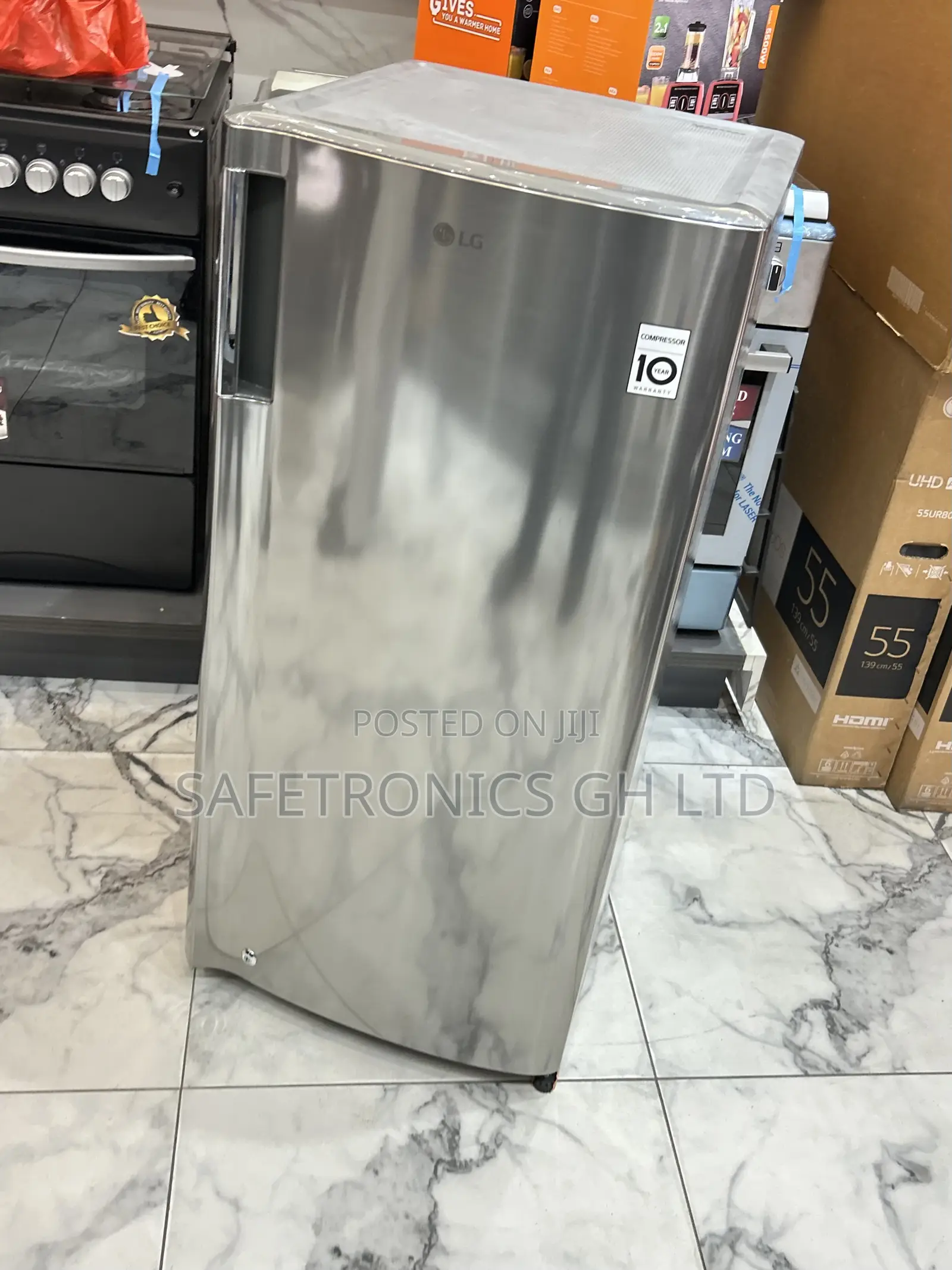 Authentic Fast 169l Lg Singledoor Defrost (Gn-Y201sls) Fridge