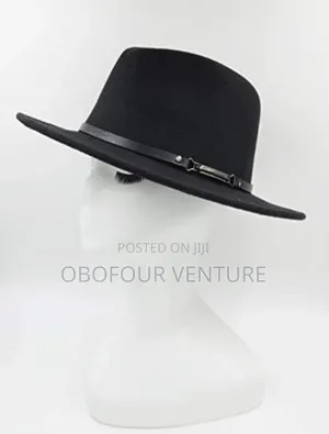 Angel Apparel! Black Fedora Hat for Every Season and All Occasions Oo7