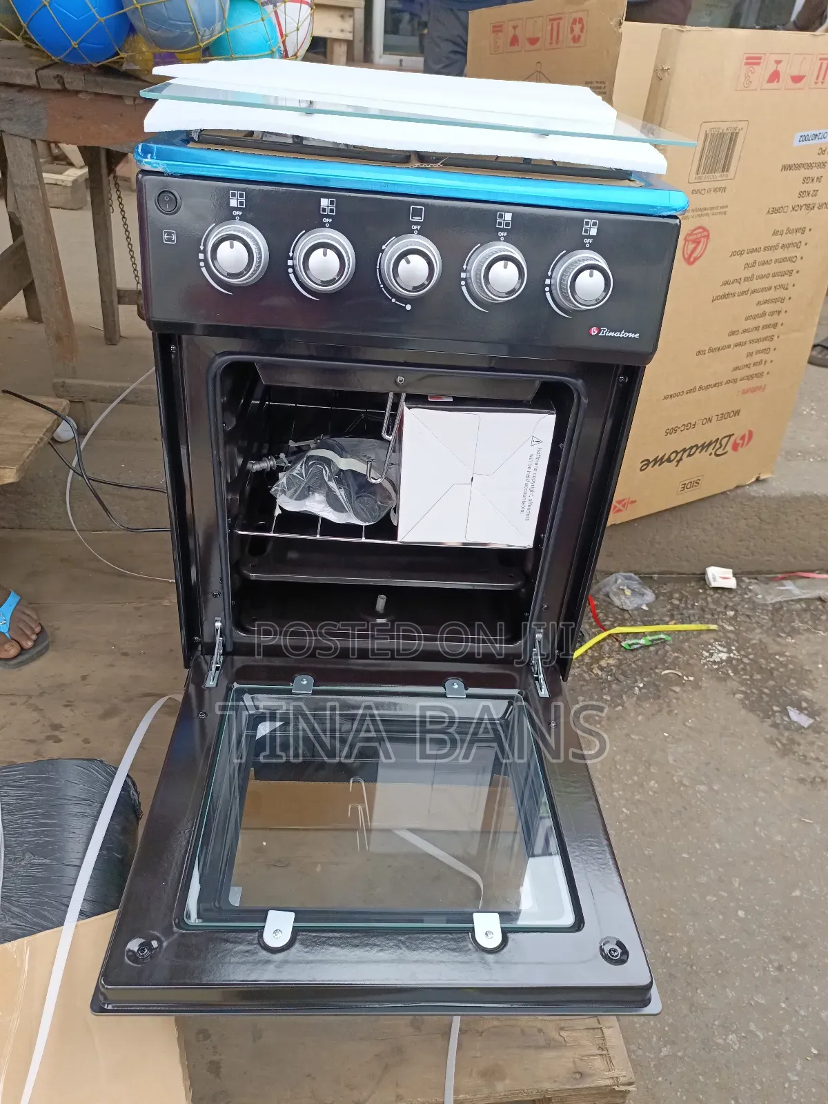 Binatone 50 × 50 Burner With Grill
