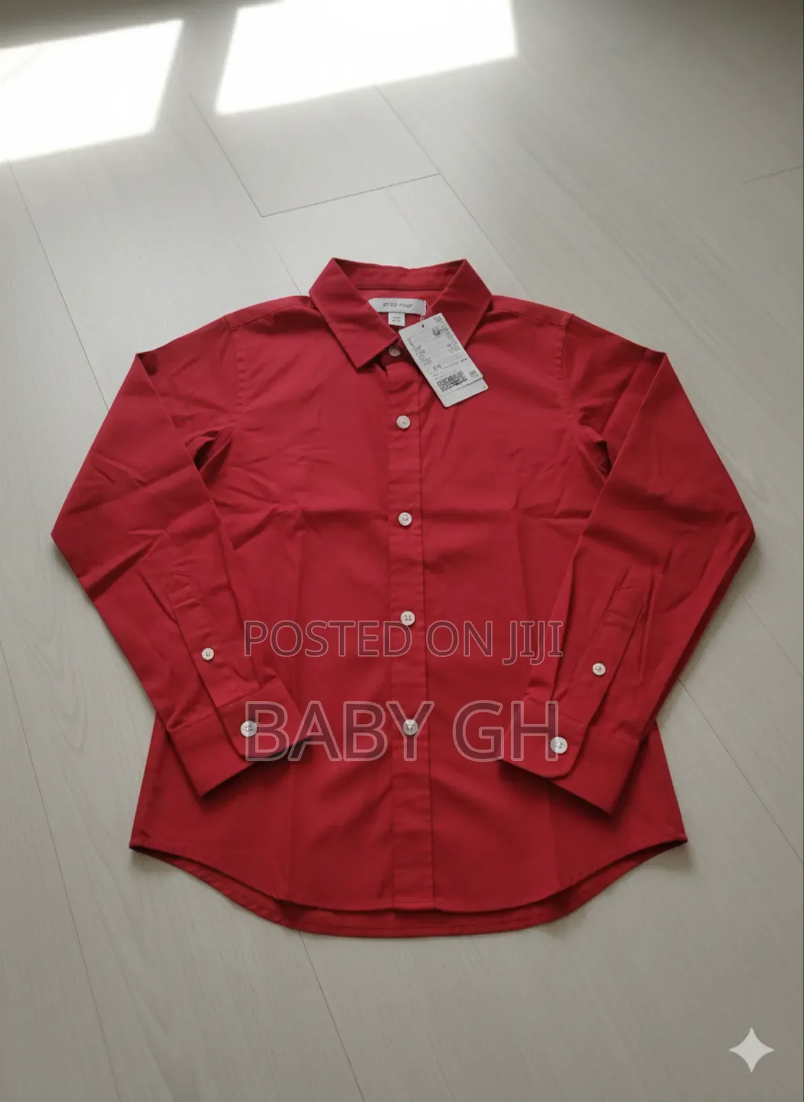 Boys H M Red Shirt