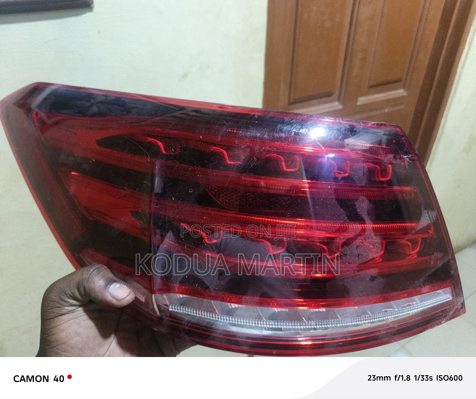 Mercedes Benz E-Class Left Tail Light
